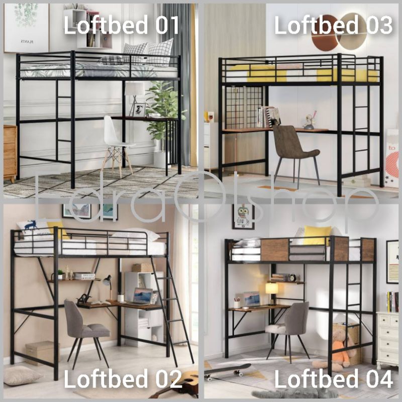 Divan Ranjang Besi Loft Bed Day & Night Kurir Toko/Cargo Expedisi Luar Kota