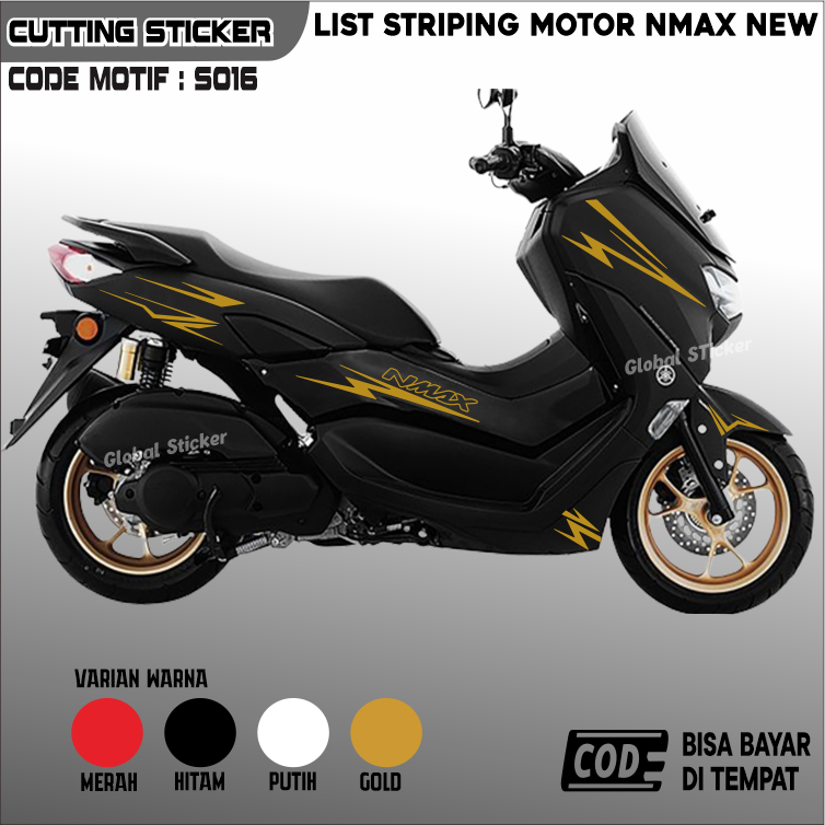 sticker motor nmax - sticker nmax 155 - stiker nmax - stiker nma gold - stker nmax hitam-stiker nmax