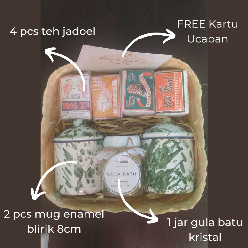

CUSTOM Hampers UTARI TEH - tanpa tea strainer
