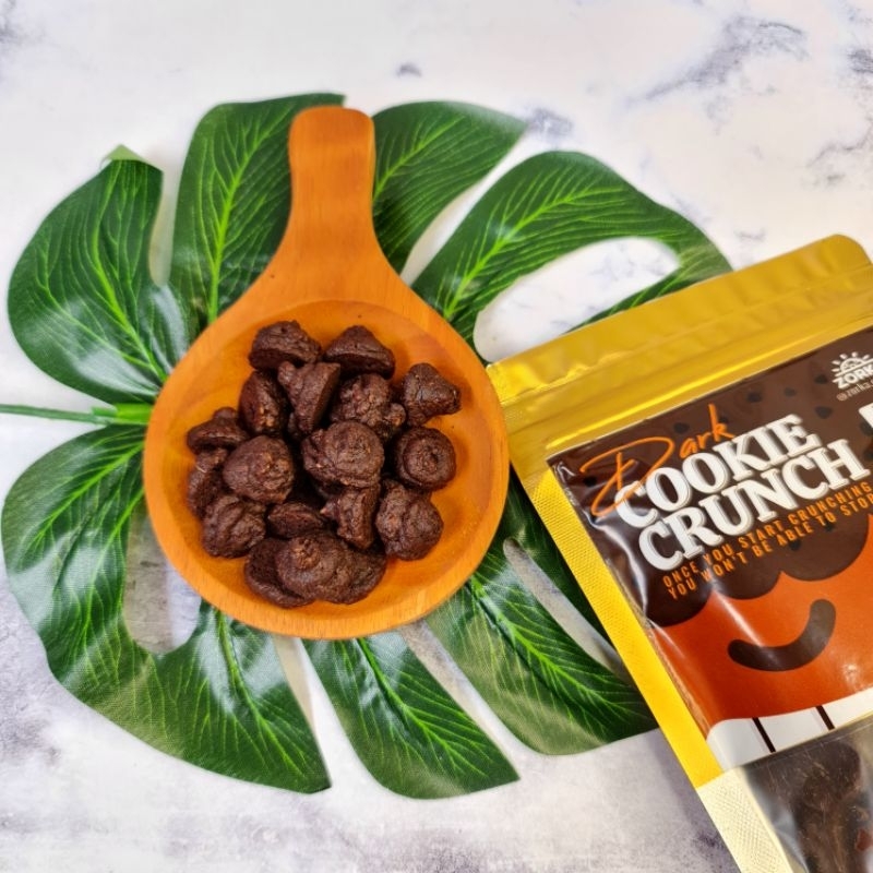 

DARK COOKIE CRUNCH 100 gram Gluten Free (Cookie Crunch Choco)