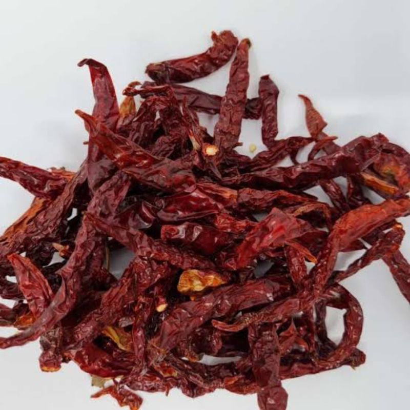 

1KG/cabai kering teja produk LOKAL