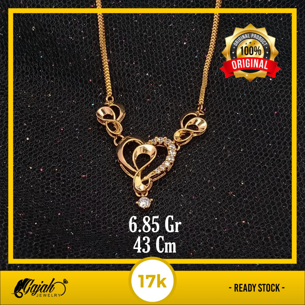 Kalung Emas 17K - 6.85 Gr Kadar 750 - 4666