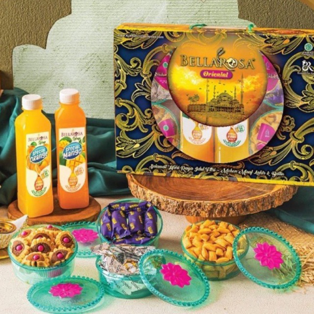 Hampers Kue Kering dan Sirup Bellarosa Oriental // Paket Bellarosa Oriental Kue Kering dan Sirup