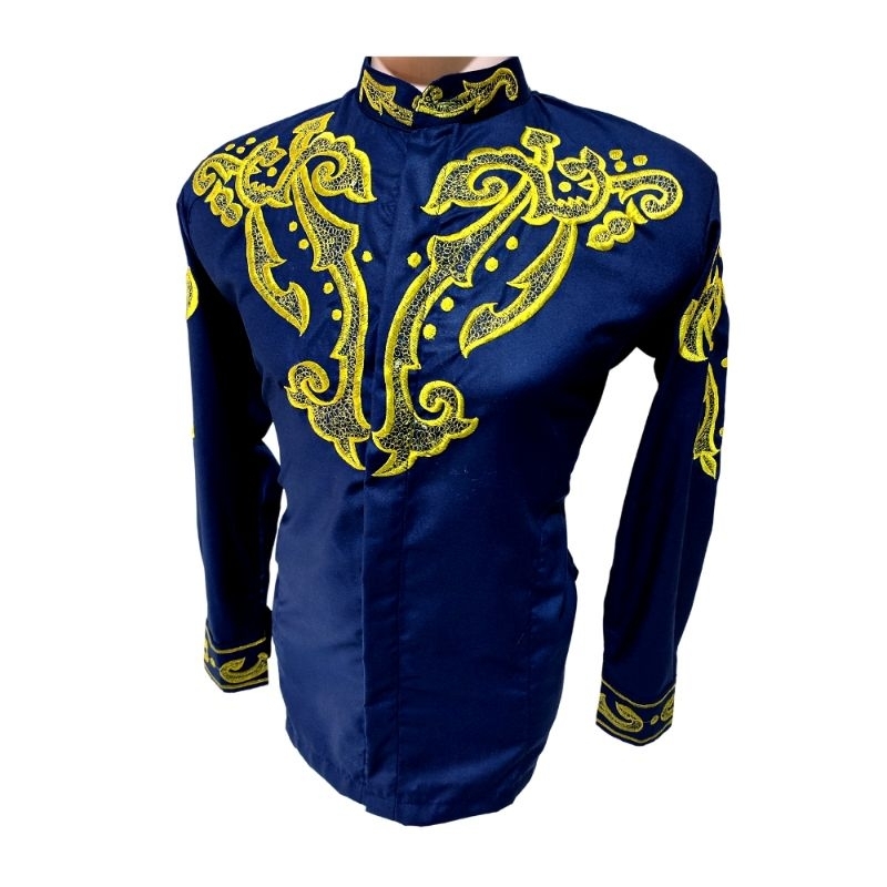 ( COD ) KOKO BORDIR ADDHIBA ECG NAVY