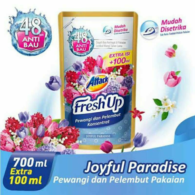 Attack Pewangi Pakaian Dazzlinh Lilac 700ml