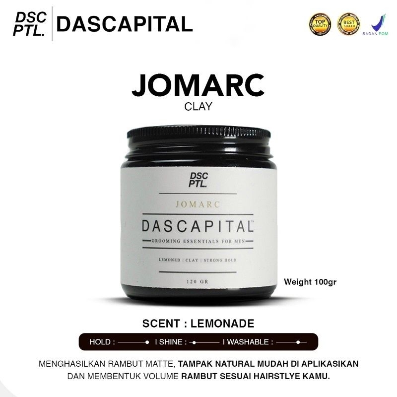 Dascapital Jomarc Clay Pomade