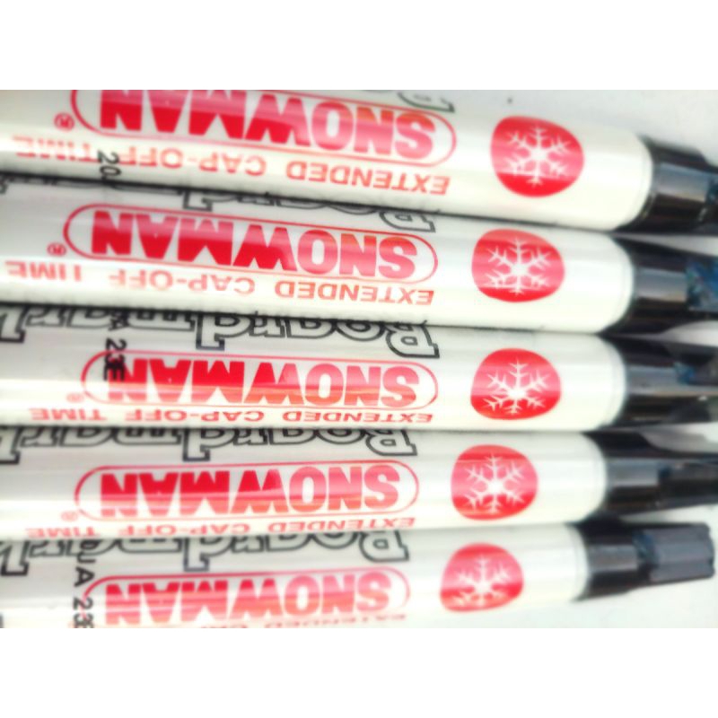 

Snowman Boardmarker Hitam