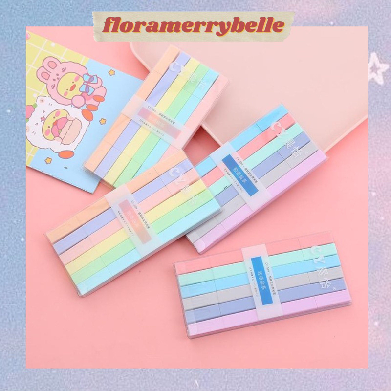 

[FMB.ID] Stabilo Pena Pastel (6 PCS) Highlighter Warna Warni | Stabilo + Spidol 2in 1 Lucu Murah Stabilo Korea