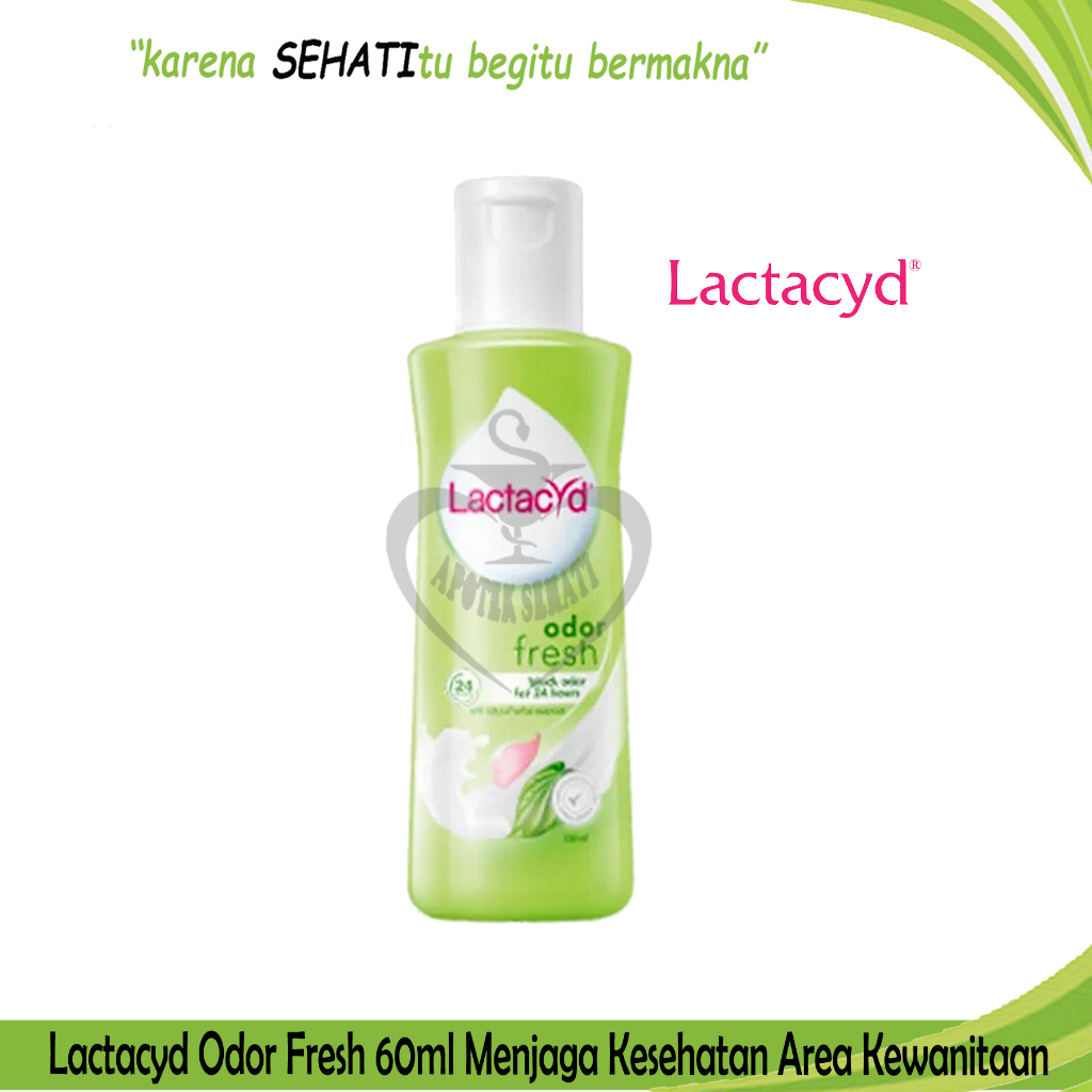 Lactacyd Odor Fresh 60 Ml Pembersih Kewanitaan untuk Bebas Bau