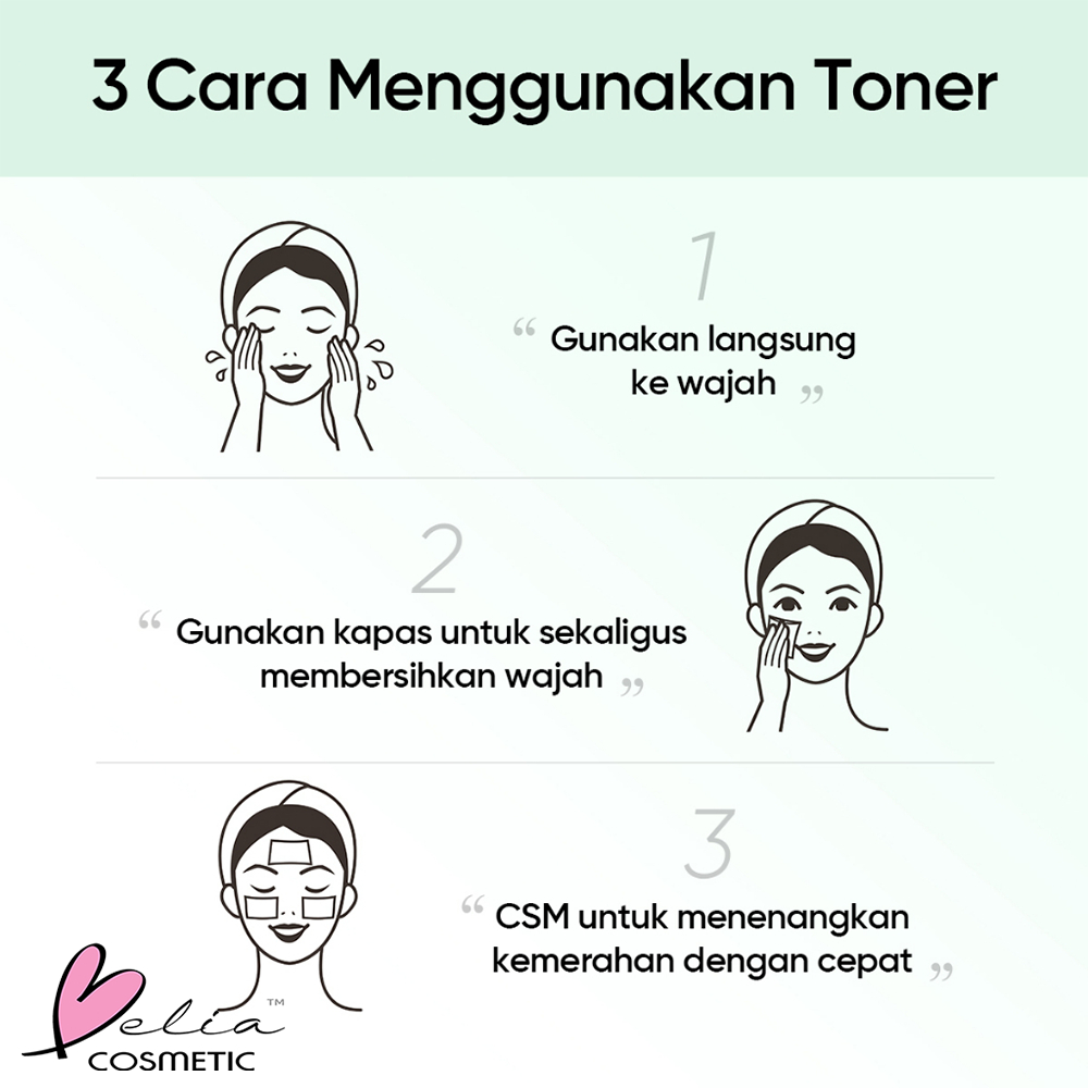 ❤ BELIA ❤ SKINTIFIC Pure Centella Acne Calming Toner 80ml | Toner Muka | Essence | BPOM