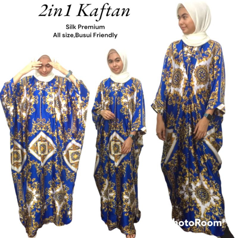 kaftan silk / kaftan ceruty / kaftan
