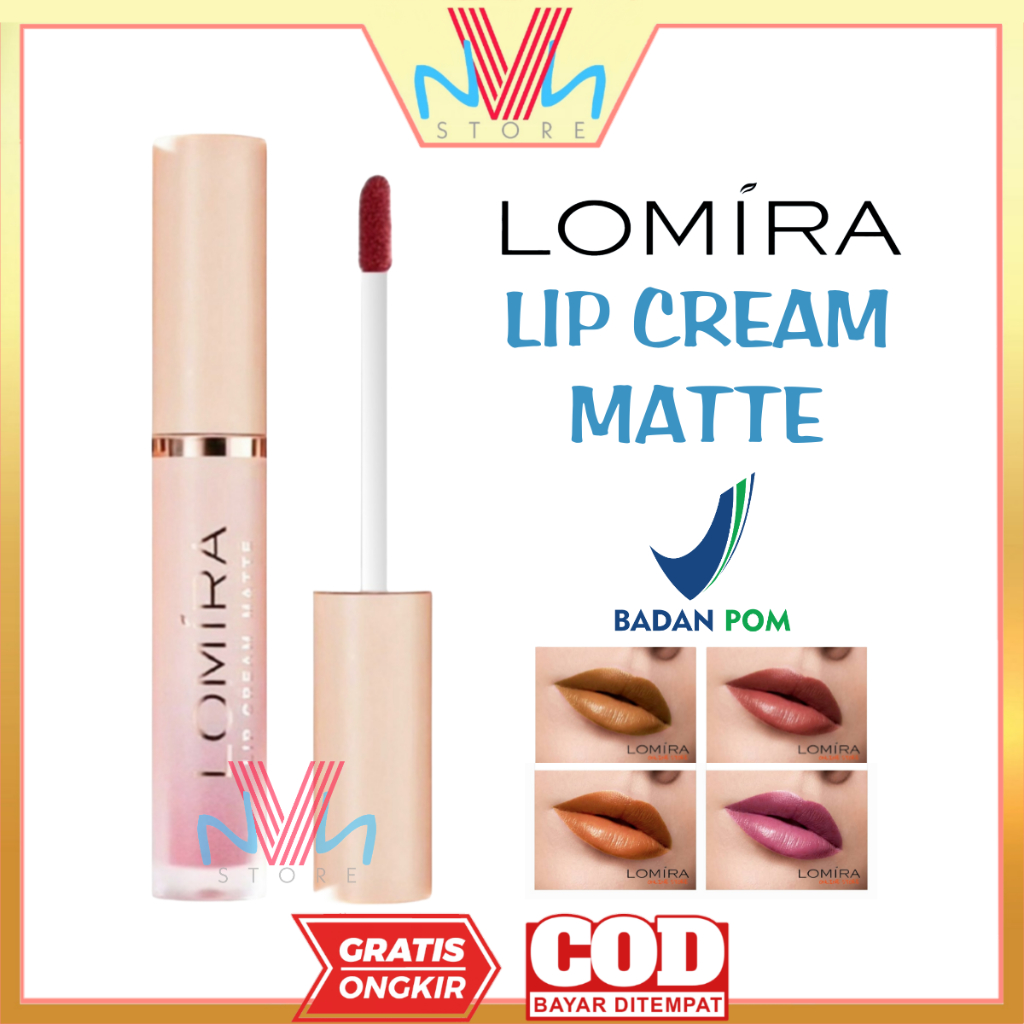 HANASUI MATTEDORABLE LIP CREAM - LIP CREAM MURAH