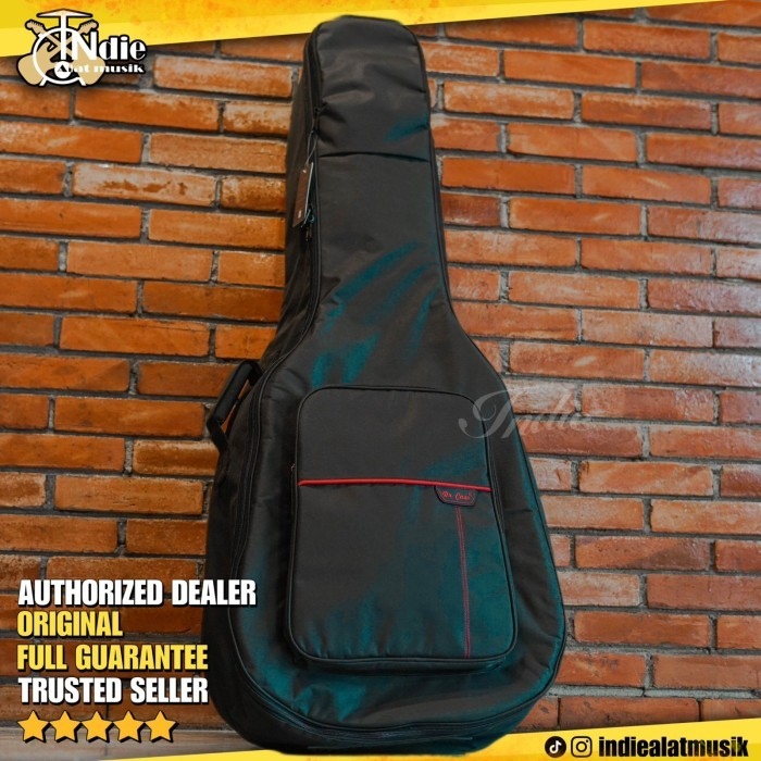 SOFTCASE GIGBAG GITAR AKUSTIK JUMBO PREMIER DR.CASE DR CASE l BLACK