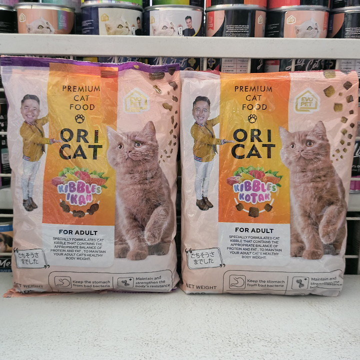 Makanan Kucing Oricat Adult Kemasan 800G Dry Food / Ori Cat Adult 800G