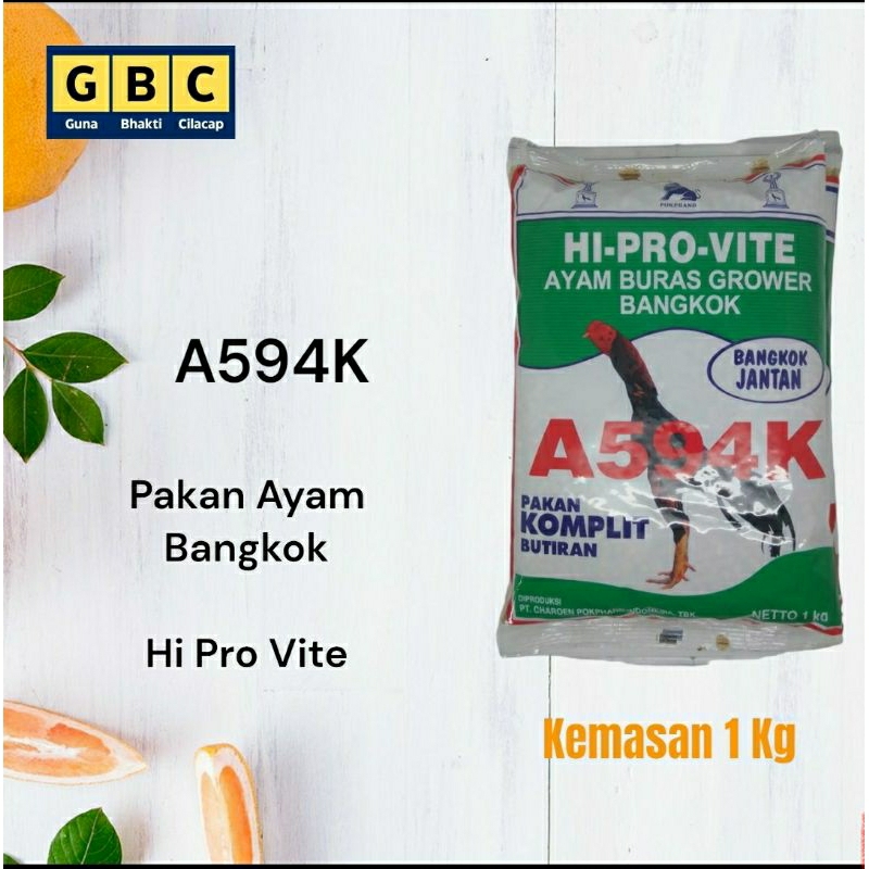 Pur ayam A594K Pakan Ayam Jago / Pakan Ayam Aduan / Hi Pro Vit