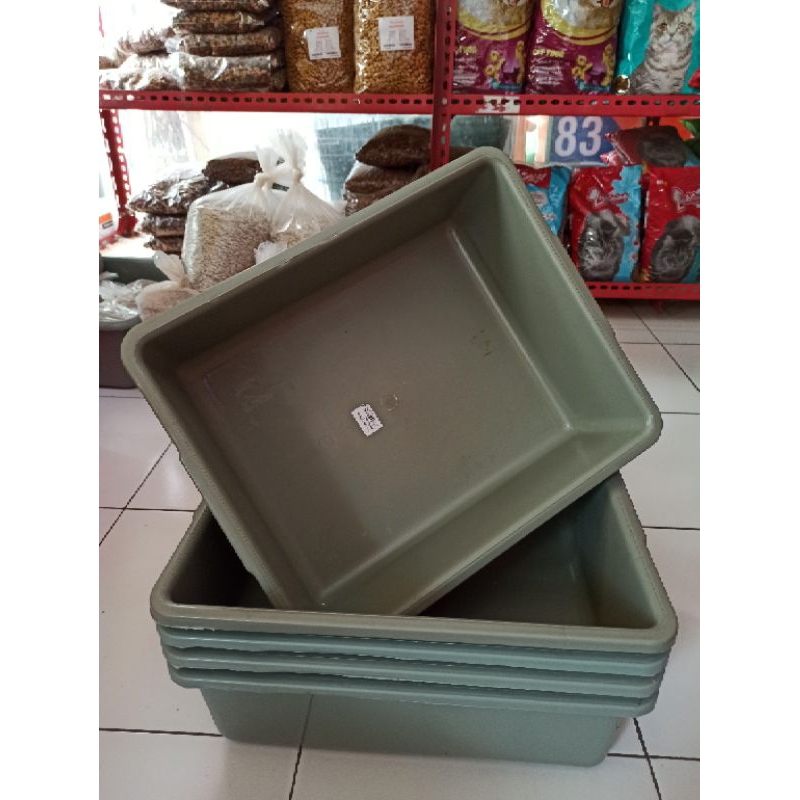 liter box tempat pasir pup pet