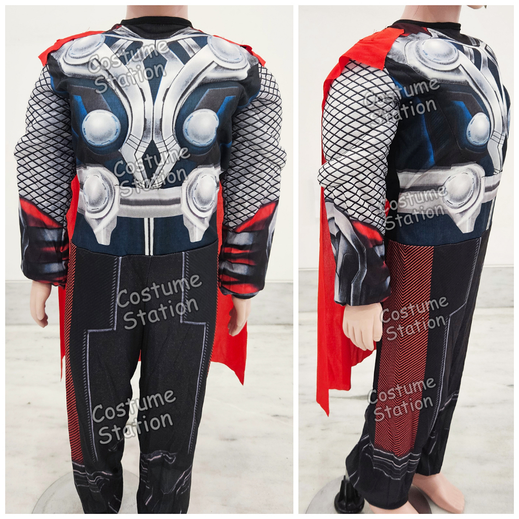 Kostum Superhero Thor / Costume Marvel Avengers anak laki