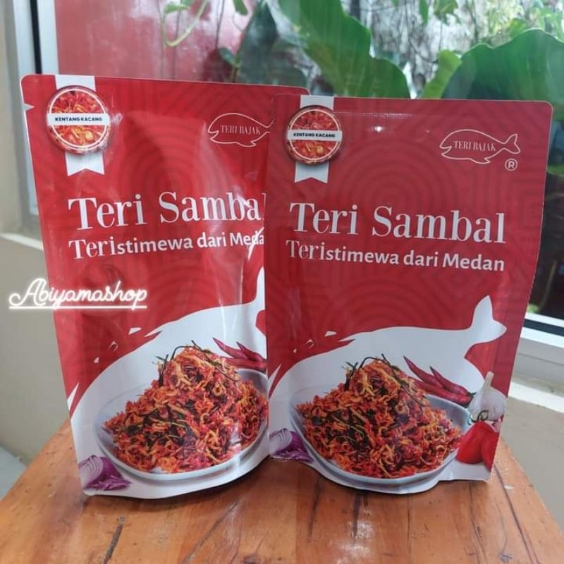 

(Ready~Medan) Sambal Teri Kentang Kacang 150 gram | Teri Bajak Oleh-Oleh Khas Medan