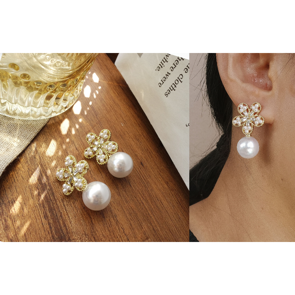 ANTING BUNGA MUTIARA - 2198