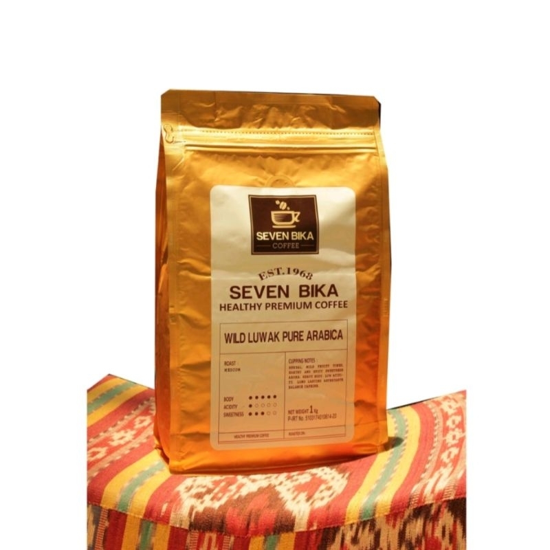 

Seven Bika Coffe WILD LUWAK PURE ARABICA