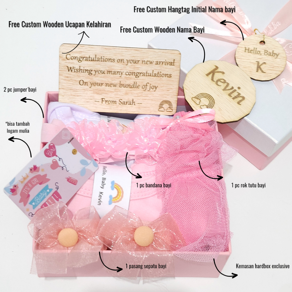 Hampers baby Kado Hadiah Gift Bayi Perempuan