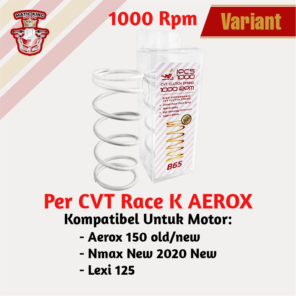 Per CVT Puli Pully Racing 2DP Nmax 150 Old 1000 RPM Race K