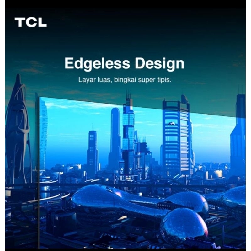 TCL 75C645 Smart TV 75 Inch QLED Google TV 4K UHD HDR10+ Garansi Resmi