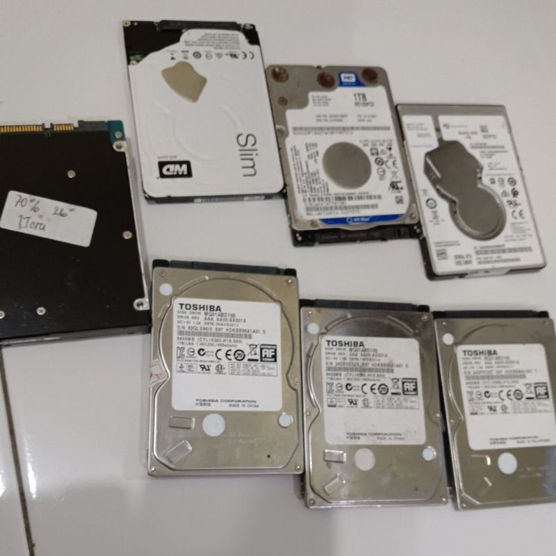Harddisk Komputer PC 3.5" /Leptop 2.5" 1TB