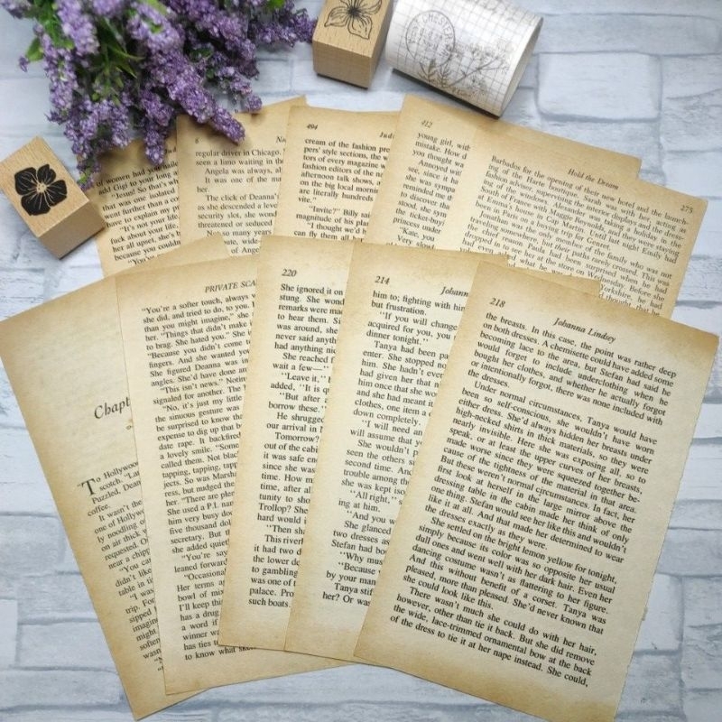 

Kertas Novel | Old Paper Vintage