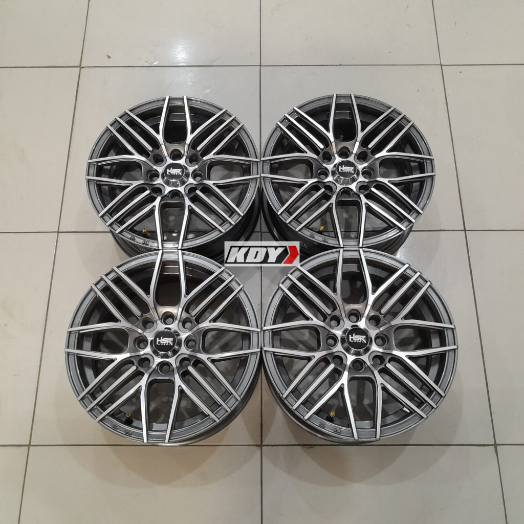 Velg Mobil Bekas Ring 14 MONTA HSR R14 Lebar 5 Lubang 4 ET35