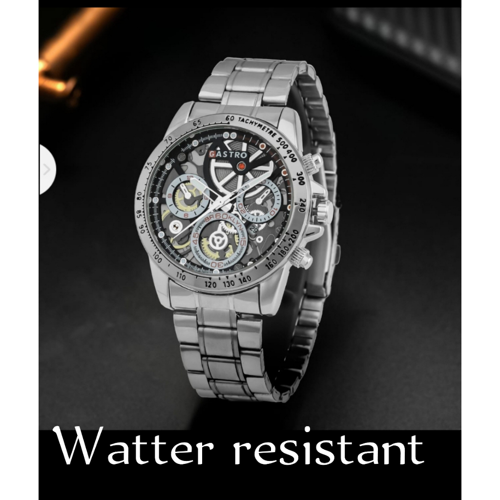 COD!! Jam Tangan Pria Rantai Premium Watter Resistant | Jam Tangan Cowok Clasic TERLARIS Harga Promo TERMURAH