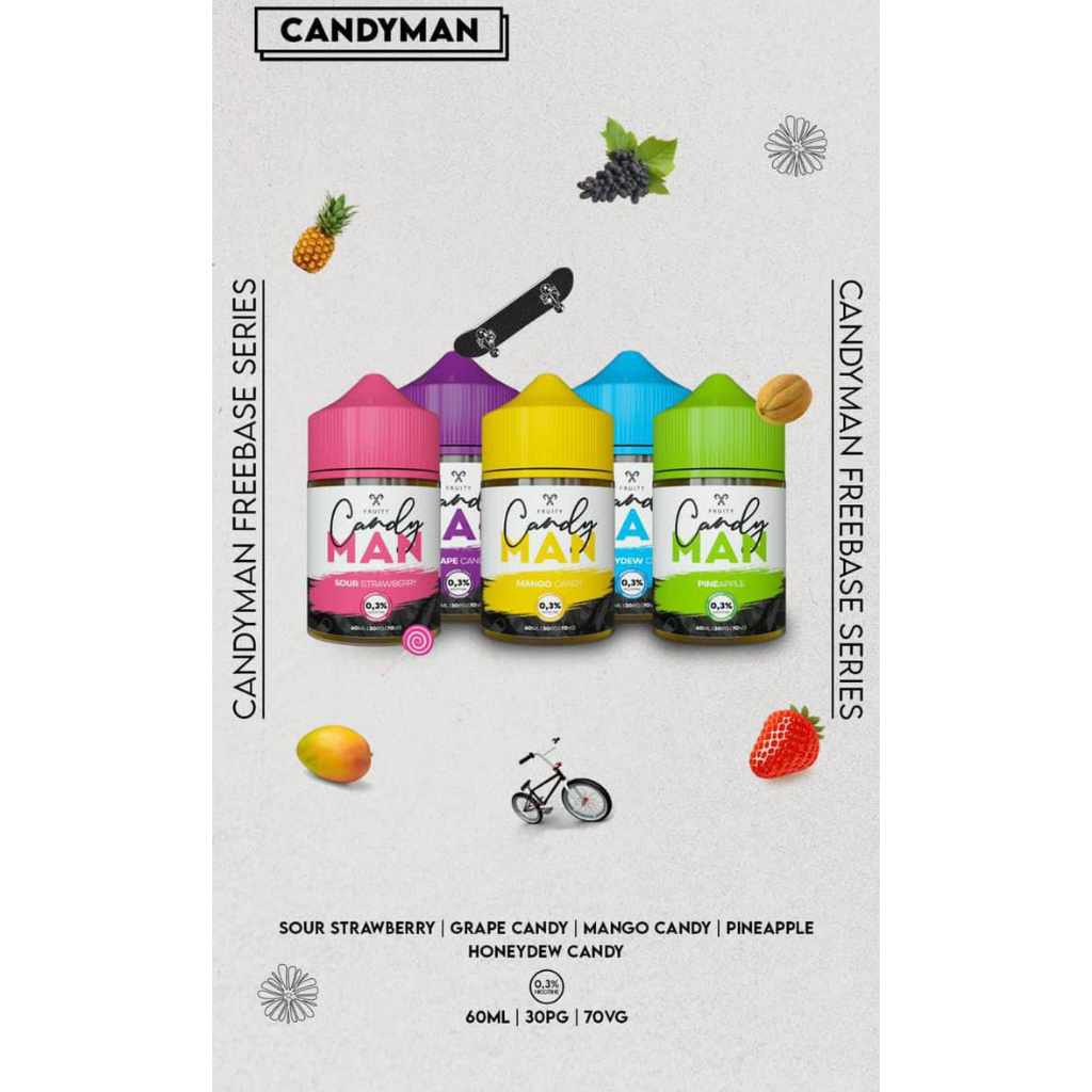 Candyman Fruity Candy Series 60ML by FVS x TNT