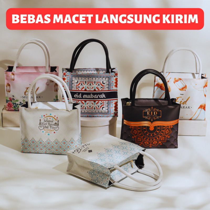 [ ZAFI LOCAL ]Tas Hampers Idul Fitri / Hailey Printing Ied Mubarak