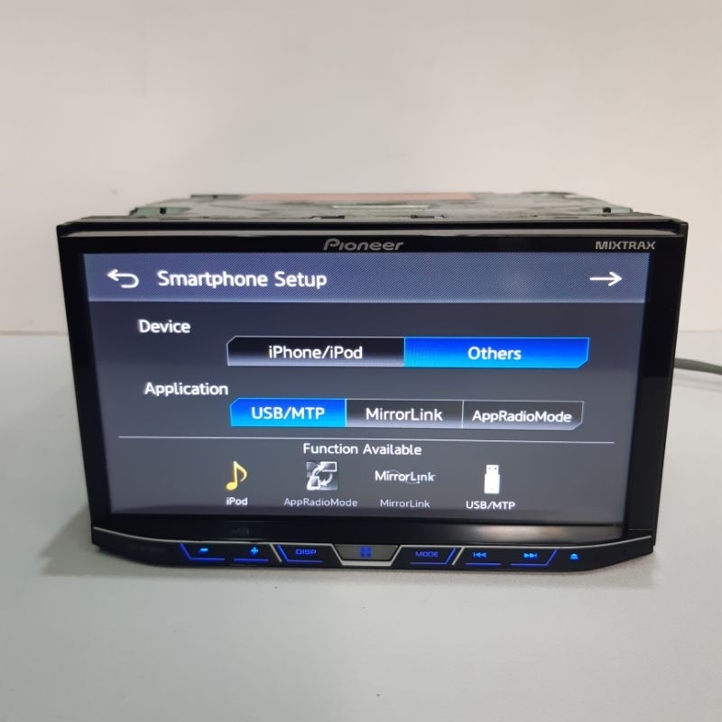 Head unit doubledin pioneer AVH-X4750DVD