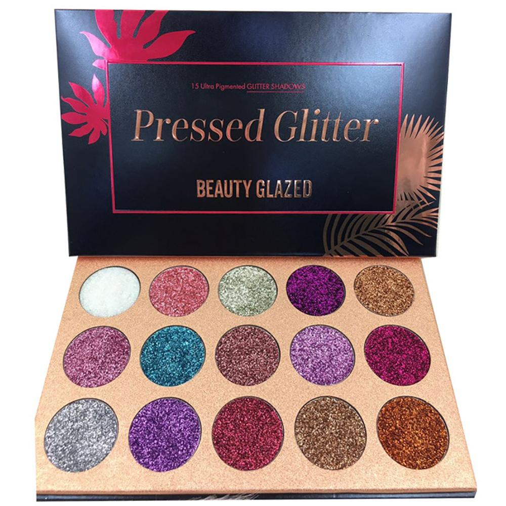 Beauty Glazed Pressed Glitter Eyeshadow Palette Beauty Glazed Eyeshadow Palette Eyeshadow Beauty Glazed Eyeshadow Beautyglazed