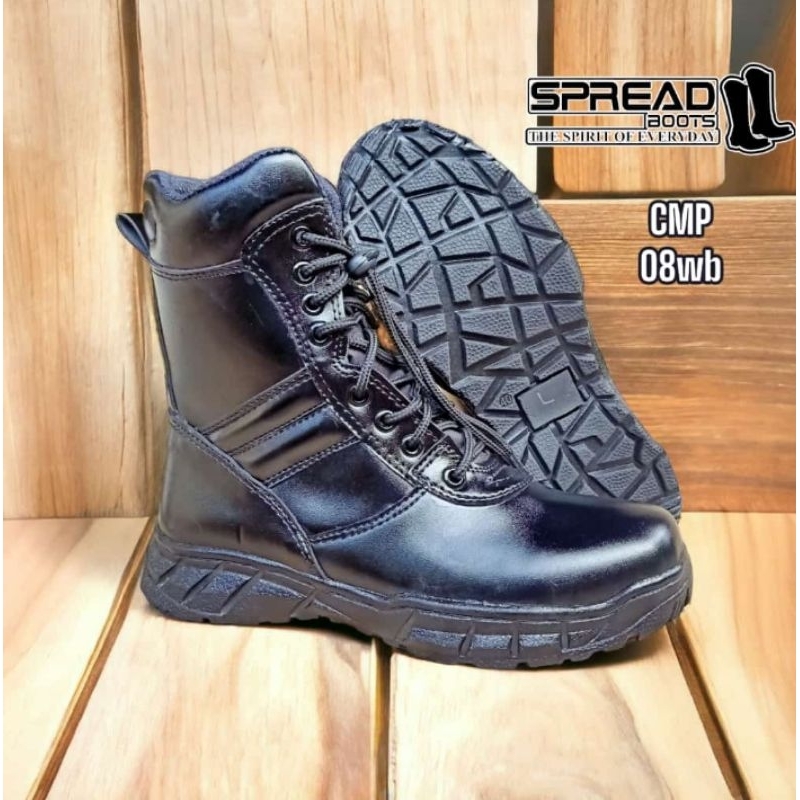 Sepatu pdl tni polri security model jatah