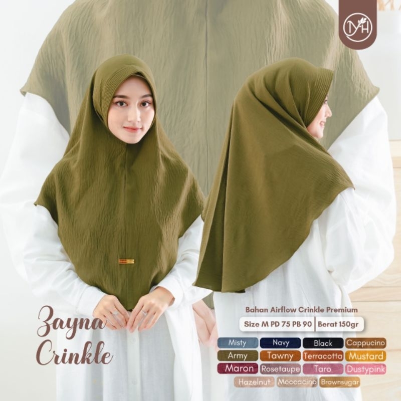 Zayna Crinkle by Myh Hijabbrand