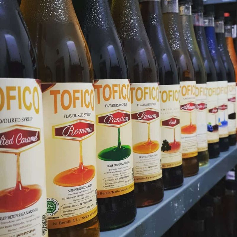 

Sirup Tofico All Variant - Syrup Coffee Perasa Minuman Kekinian 1Liter