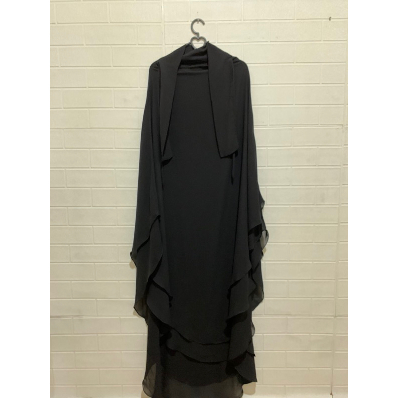 PRELOVED FK Long Ouval Double Layer Aljenna