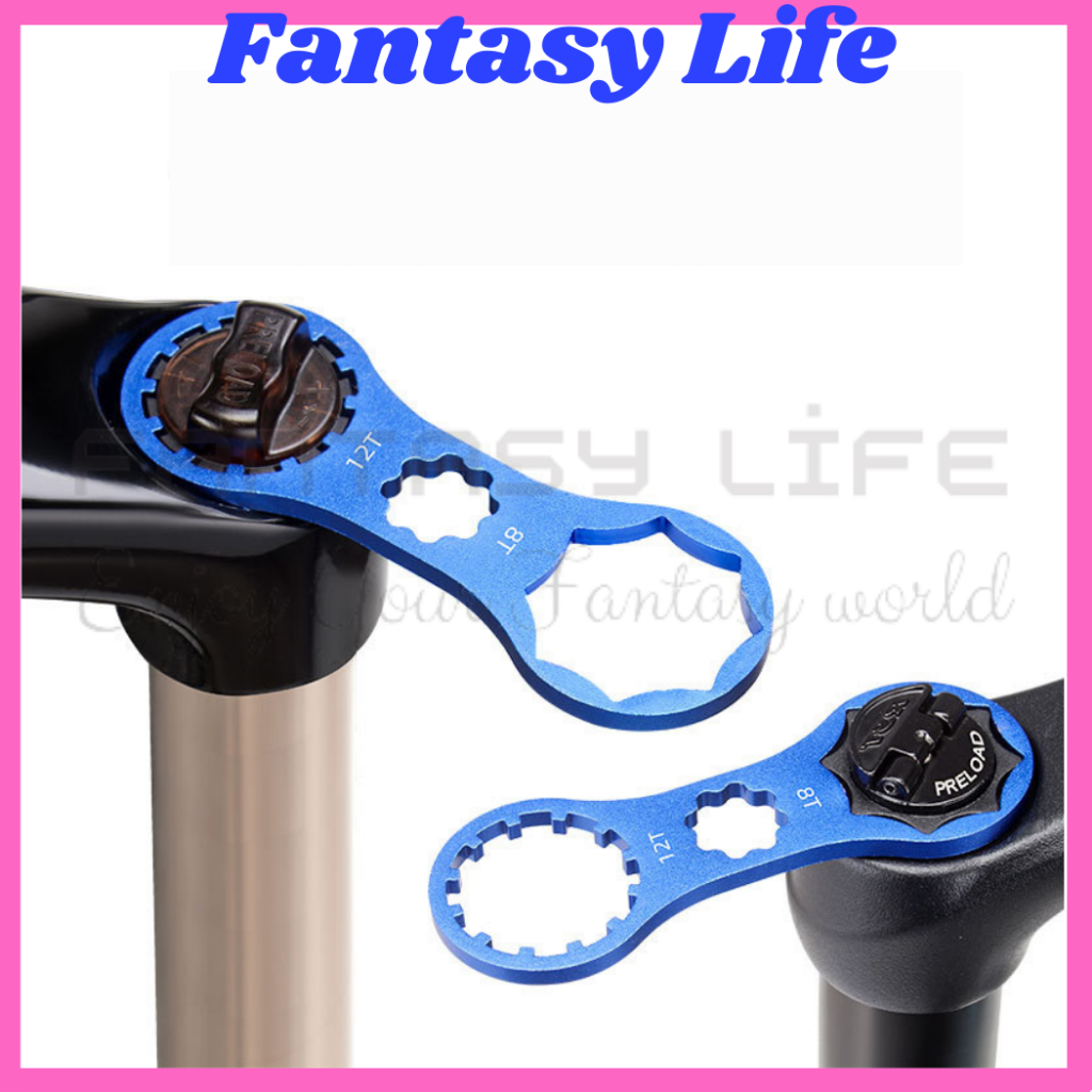 RK Alat Kunci Pembuka Fork SR Suntour XCR XCT XCM Fork RST RS Suntour coil RST SR ALLOY garpu wrench