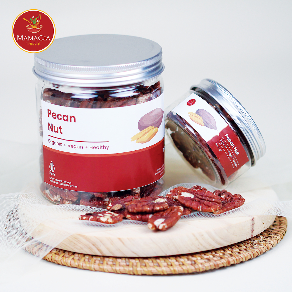 

Mamacia Treats Pecan Nut Roasted Kacang Pecan Panggang