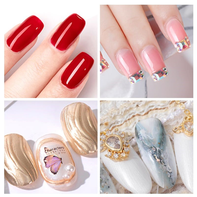 Lem Gel Bening untuk Nail Art