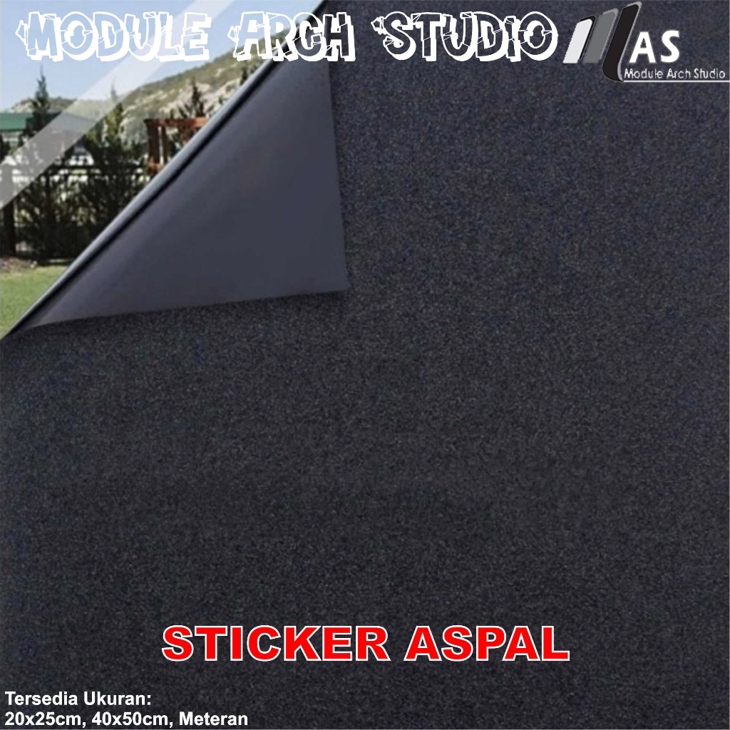 Maket Aspal - Sticker Aspal