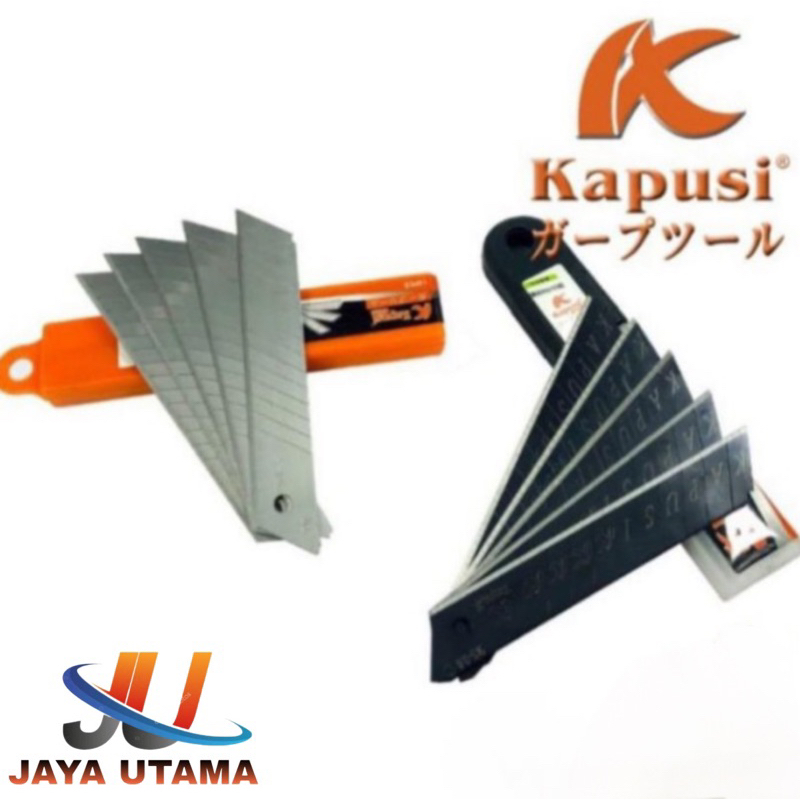 

ISI CUTTER HITAM PUTIH BESAR ISI 10 PCS KAPUSI K-8770 K-8766