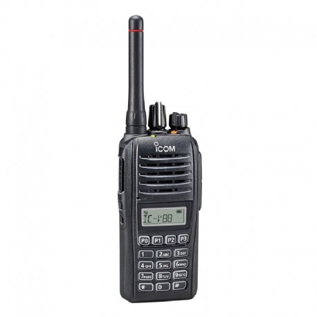 HT ICOM V88 Single band VHF (anti air) Garansi 1 Tahun Handy Talky  | H T IC V88 Singleband VHF (135-174MHz) tahan hujan Walkie Talkie | Hate Icom IC-V88 V 88 radio komunikasi Handie Talkie Walky Talky