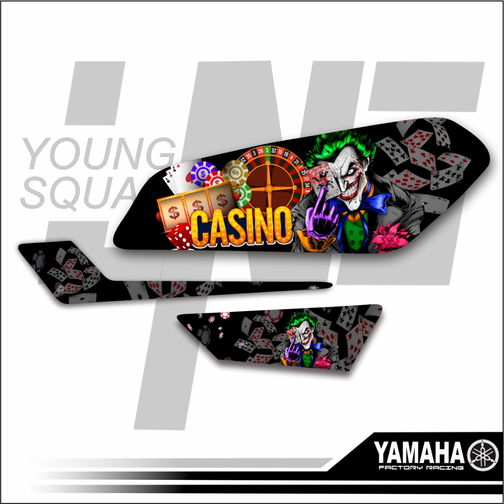 Striping Rx Spesial Variasi - sticker Motor Variasi RX SPECIAL YOUNG SQUAD 100
