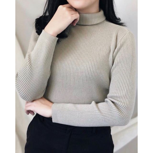 Knitme Ravi turtle neck pullover