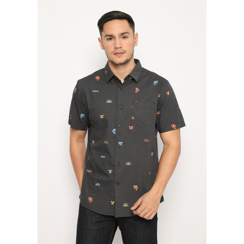 VISSLA-ECOLOGY CENTER SURF FARM ECO SS SHIRT