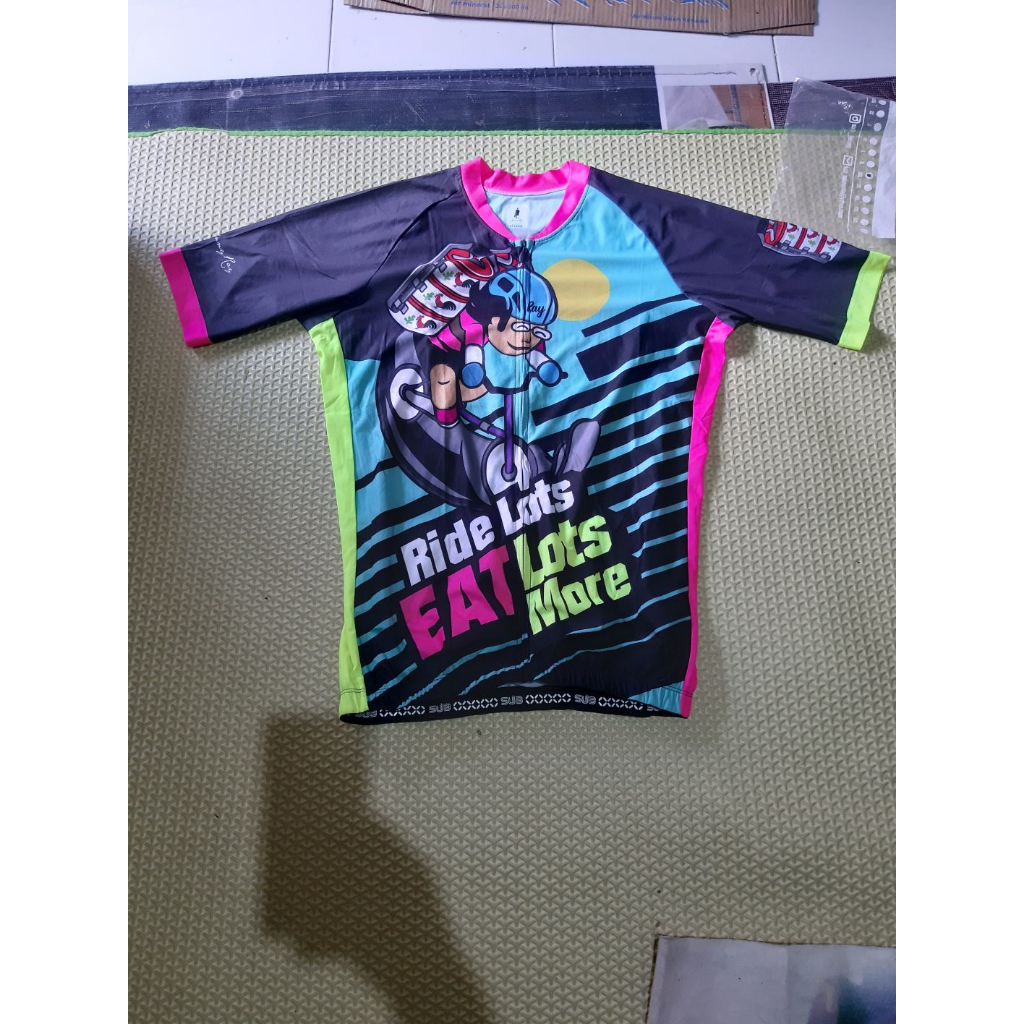 Jersey Sub Johnny Ray Ride Lots Eat Lots More size XXL (2XL)