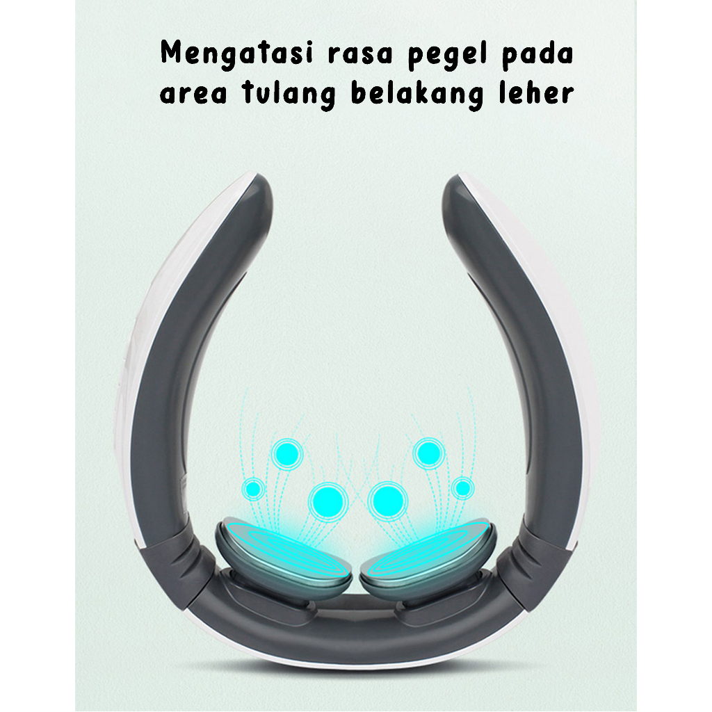 Neck Massage Rechargeable Multifungsi Alat Pijit Leher Terapi Pijat Leher dan Badan